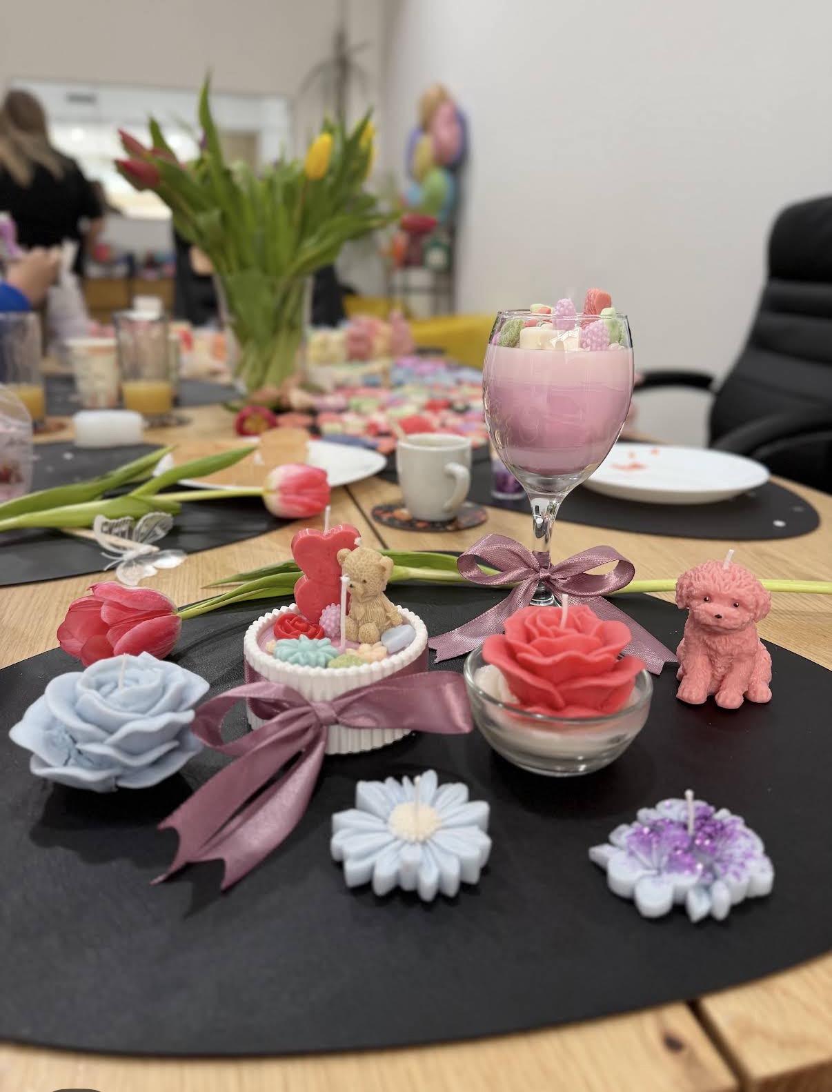 Ръчно изработена свещ